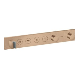 hansgrohe Fertigmontageset Axor Select UP-Thermostat., 4 Verbr., brush. r gold