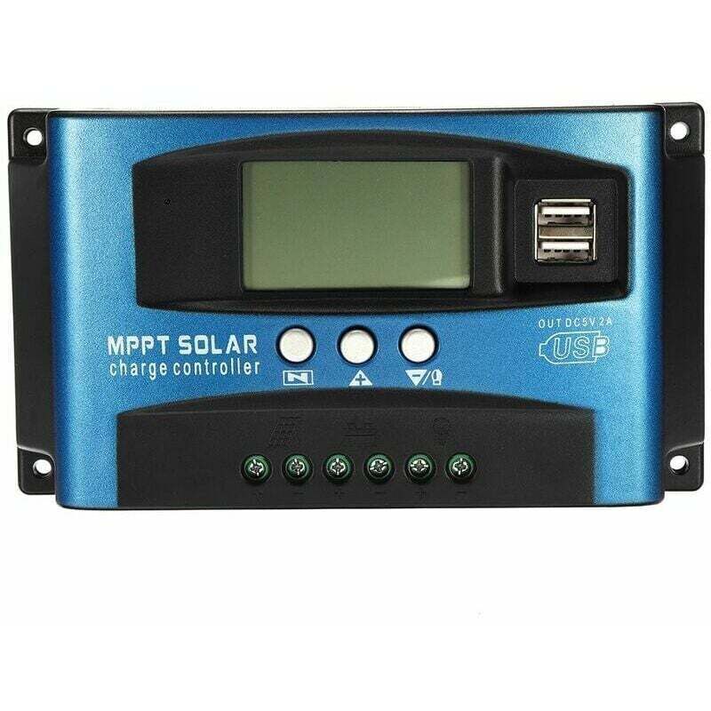 100a Mppt 12v/24v Solarmodul-laderegler Mit Automatischer Fokussierung Und Überwachung