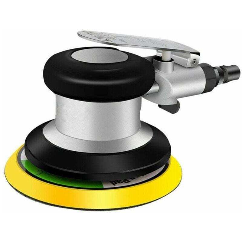 Pneumatischer Exzenterschleifer Mit Druckluft – Drehzahl 9500 U/min – Durchmesser 125 Mm – Ergonomisches Design Für Präzises Polieren – 9500 U/min