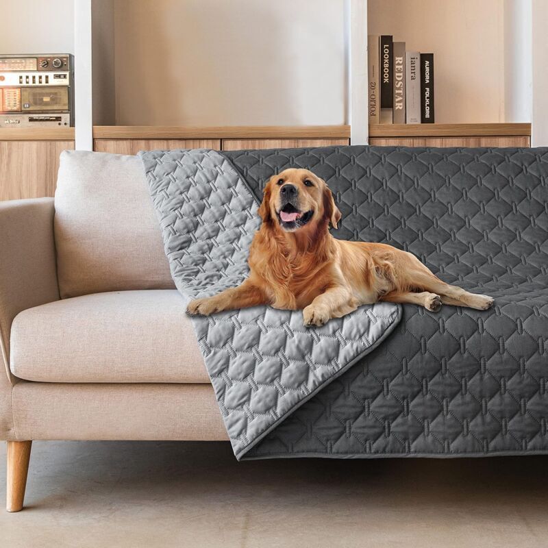Doppelseitige, Wasserdichte Hundeabdeckung – Wendbarer Bezug Für Sofa Und Auto – Tpu-membran – Maschinenwaschbar
