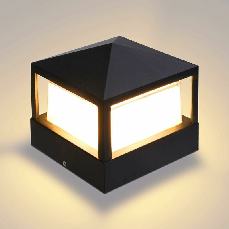 Einbau-bodenstrahler Für Den Außenbereich, Wasserdicht Nach Ip65 – Warmweißes Licht (3000 K) – 18 W – Abmessungen: 16 X 16 Cm – Einfache Montage Inklusive