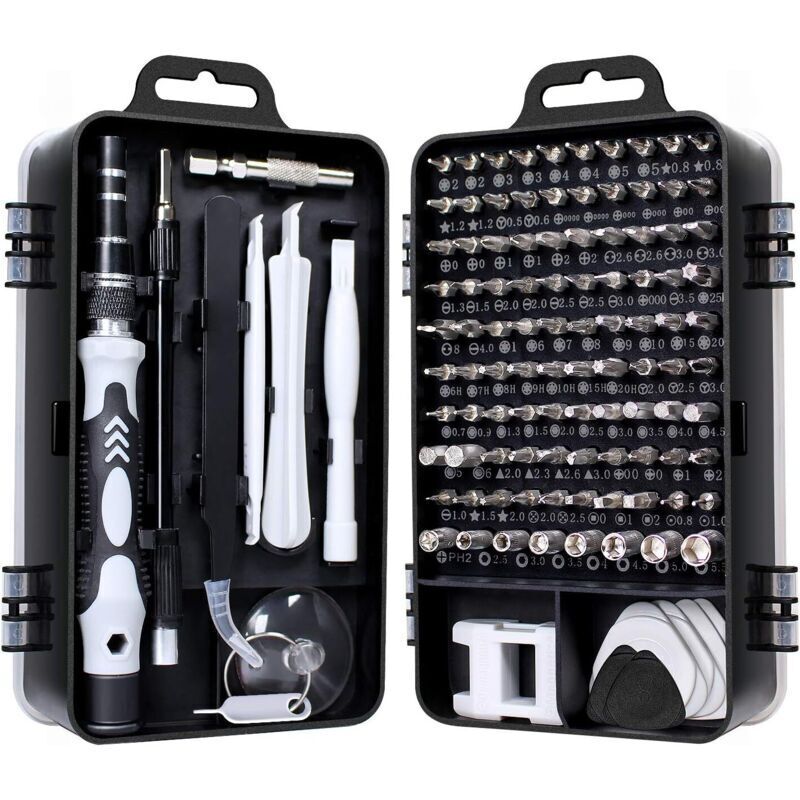 138-in-1 Präzisionsschraubendreher-set, Mini-schraubendreher-computerwerkzeug-set Für Pc, Macbook, Iphone, Brille, Uhr, Smartphone