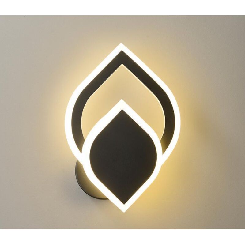 Led-wandleuchte, Nachttischlampe, 7-w-wandleuchte Für Den Innenbereich, Geeignet Für Schlafzimmer, Wohnzimmer, Badezimmer, Flur, Treppenhaus, Moderner Innenraumstrahler, Warmweiß (3000 K)