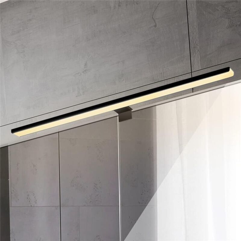 8w Led-badezimmerspiegelleuchte 60cm 680lm 3000k Warmweiß, Ip44 Wc-schrankleuchte, 3-in-1 Badezimmerspiegelleuchte, Schminktischleuchte (600mm)