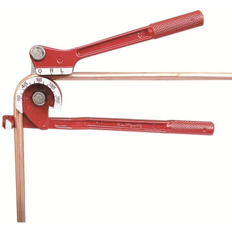 Manuelle Rohrbiegemaschine Mit 180°-winkel Für 1/4", 5/16" Und 3/8" Rohre Aus Kupfer, Aluminium, Stahl Und Messing.