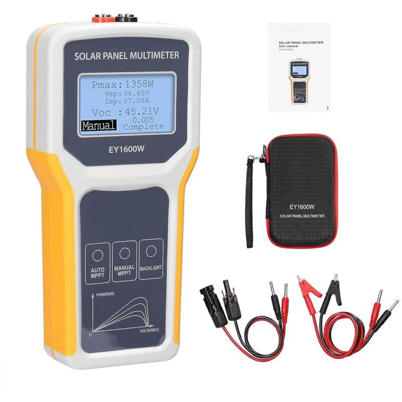 1600w Photovoltaik-panel-multimeter Mppt-tester Für Solarmodule
