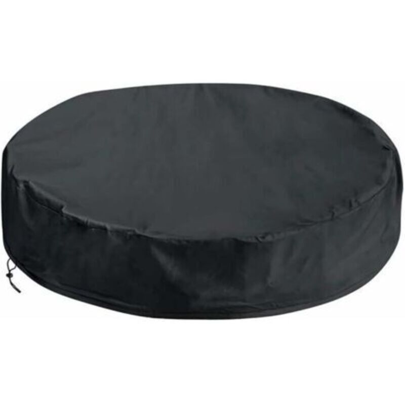 Runde Whirlpoolabdeckung, Winddichte Und Uv-beständige Badewannenabdeckung Mit Elastischem Saum, Whirlpool-abdeckung Für Den Außenbereich (245 × 30 Cm)