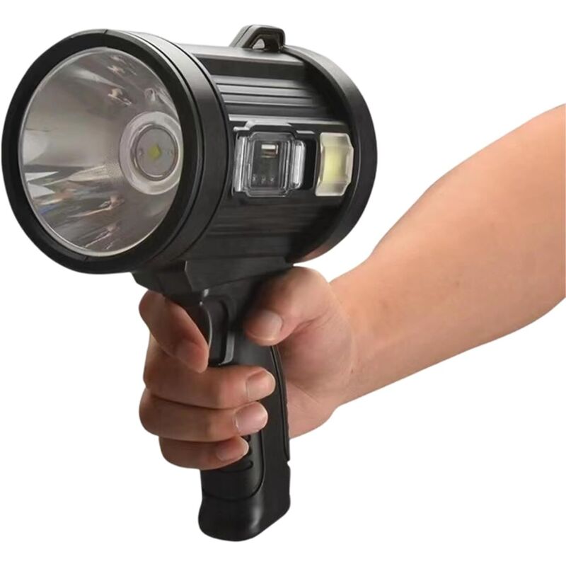 Helle Solar-taschenlampe Mit Hoher Kapazität Für Raue Umgebungen Und Reisenotfälle (groß)