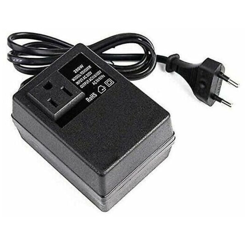 Spannungswandler, 220v Auf 110v Transformator, 200w, Mit Europäischem Stecker, Für Reduzierte Spannung.