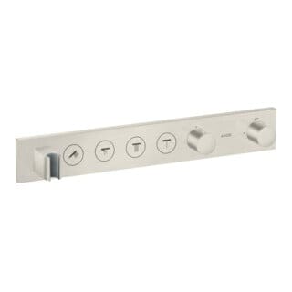 hansgrohe Fertigmontageset Axor Select UP-Thermostat., 4 Verbr., Edelstahl-Optik