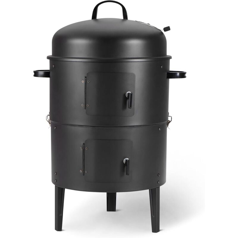 Outdoor-smoker, 1-teilig, 40,6 Cm, Schwarz