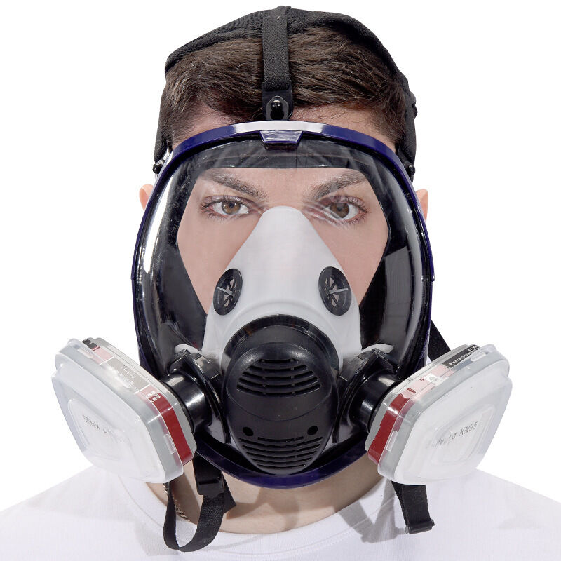 7-teiliger Anzug Für Malerarbeiten, Spritzlackierung, Holzlackierung (masken, Vollgesichtsmaske, Atemschutzmaske)