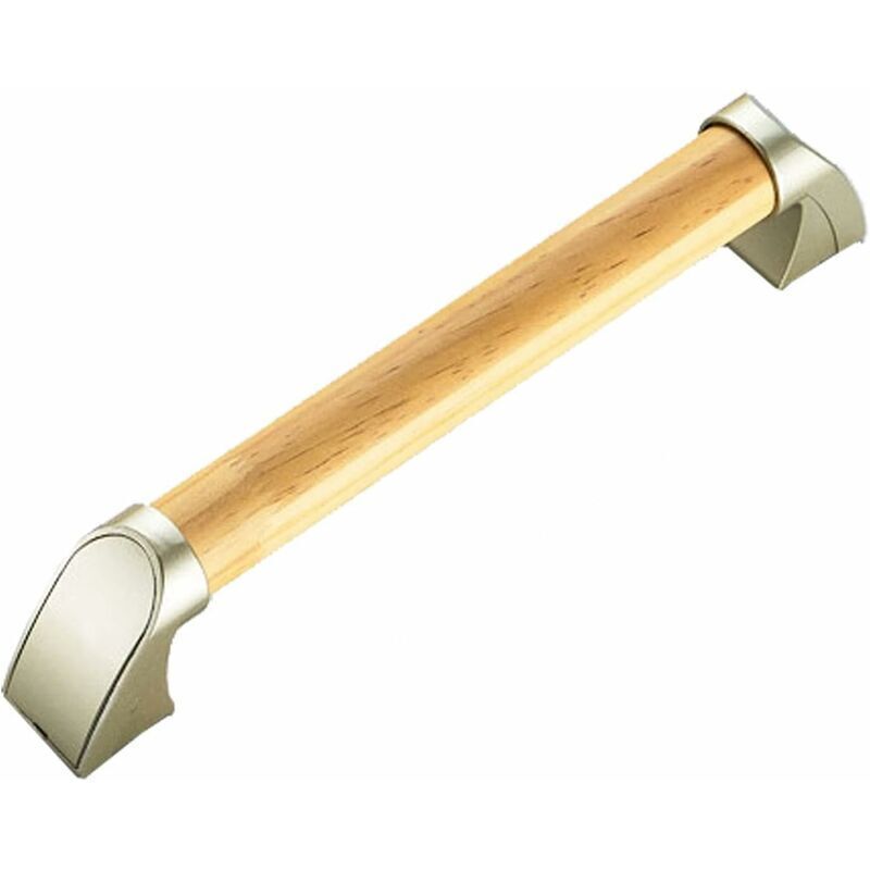 Haltegriff, Holzstützgriff Fürs Badezimmer – Für Ältere Und Behinderte Menschen, Hellgold, 34 Cm