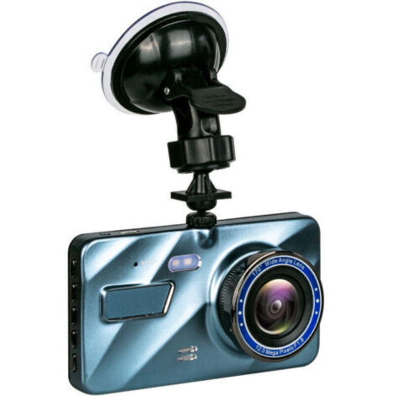 Innen-/außen-dashcam (vorne Und Hinten), 64-gb-sd-karte, Fhd-autokamera, 4-zoll-230°-weitwinkelkamera, Nachtsicht, 24-stunden-parkmodus