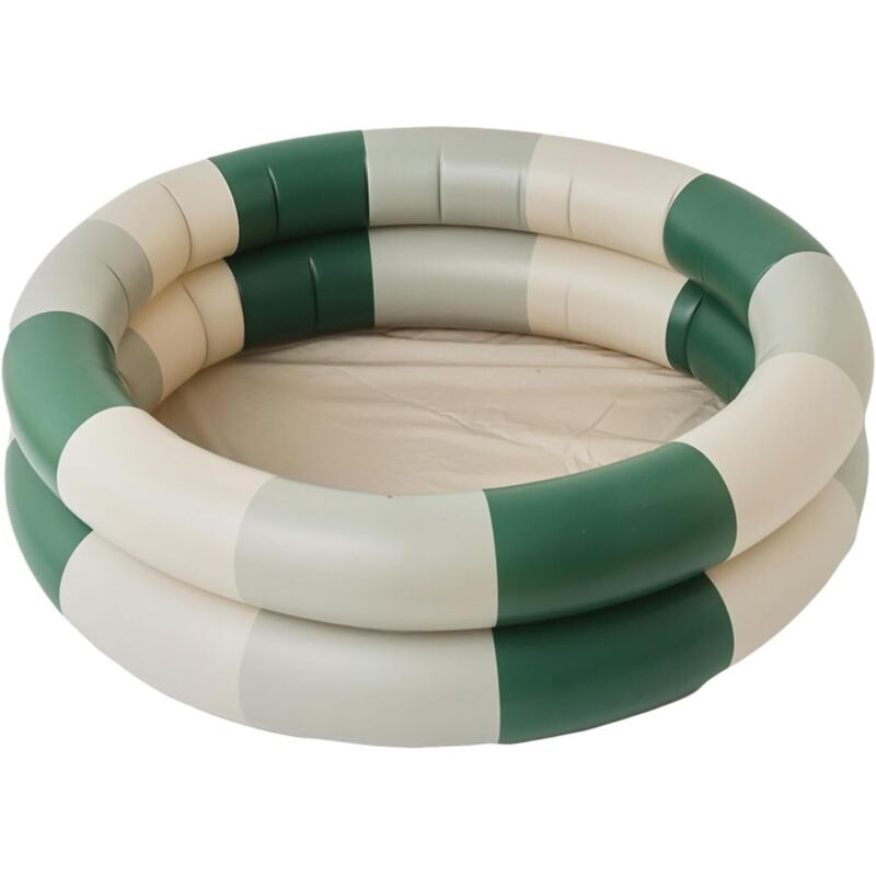 Aufblasbares Babybecken 87 X 87 X 26 Cm – Strapazierfähiges Pvc – Schnell Aufgeblasen In 5 Minuten – Für Drinnen Und Draußen