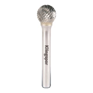 Klingspor HF 100 D Hartmetallfräser, 9,6 x 8 x 6 mm Spezialverzahnung Inox