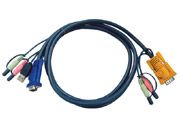 Kvm-kabel Aten 2l-5303u (vga, Usb, Audio, 3 M)