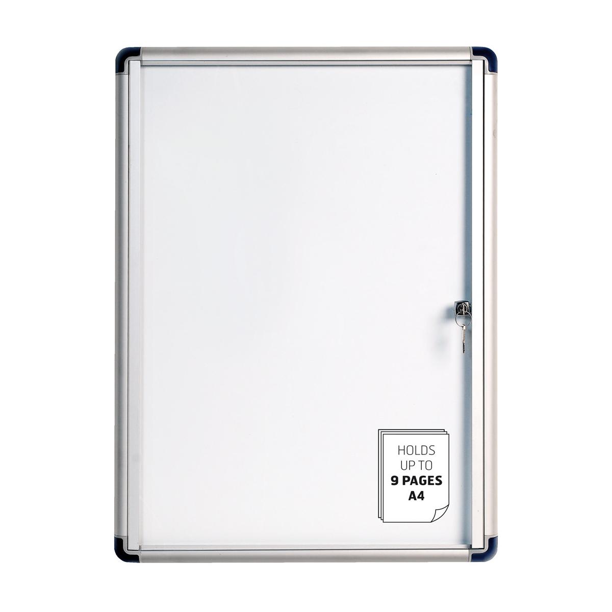Bi-office Vt630109660 Zeichenhalter Und Informationsstand Schilderhalter A4 Emaillierter Stahl Weiß