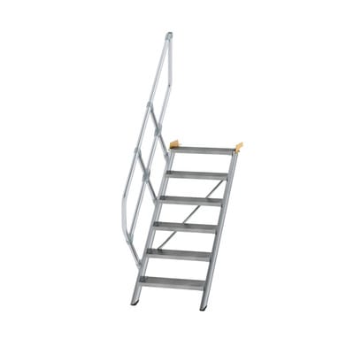 MUNK Aluminium-Treppe Stufen 45° 6 Stufen