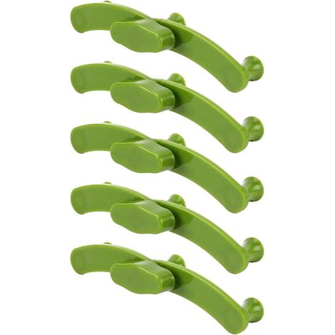 Set Mit 10 Robusten Astbiegeclips Aus Kunststoff, Formwerkzeug Für Kletterpflanzen, Gartenarbeit Und Stütze, Verstellbare Befestigungselemente Für Sträucher, Gemüse Und Bäume