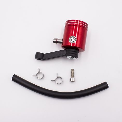 Roter Universal-motorrad-vorderbremskupplungsflüssigkeitsbehälter Zylinder Ausgleichsbehälter Ölflasche