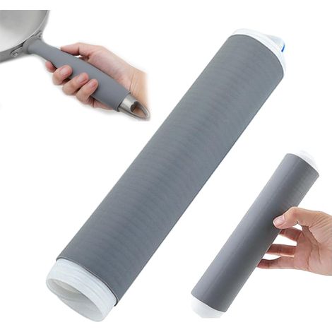 Hitzebeständiger Silikon-topfgriffüberzug, 2-teiliger Hitzebeständiger Pfannengriffüberzug Für Bratpfannen, Messer Und Pfannenwender