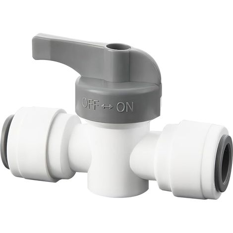 Stück Wasserfilter-anschlussset, Absperrventil Für 1/4", Umkehrosmose-wasserfilter-anschlüsse, Kühlschrank-schlauchverbinder