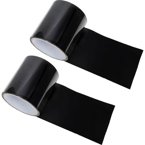 Schwarzes Klebeband, 1,5 M Lang, Für Hochhaftende Und Sonnenbeständige Reparaturklemmfolie, 10 Cm Breit, Für Die Markisenmontage