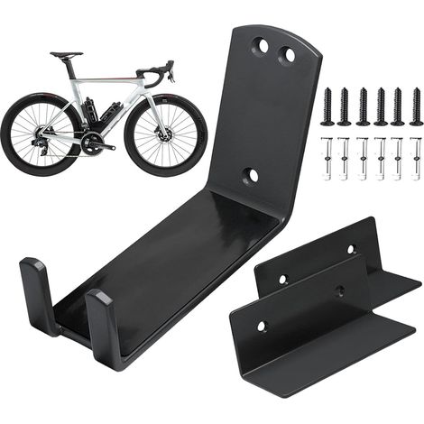 Wandmontierter Fahrradständer Mit Haken Zur Aufbewahrung Von Fahrradpedalen, Wandhalterung Für Die Garage Zur Aufbewahrung Von Mountainbikes, Rennrädern Und Rollern, Für Den Innen- Und Außenbereich