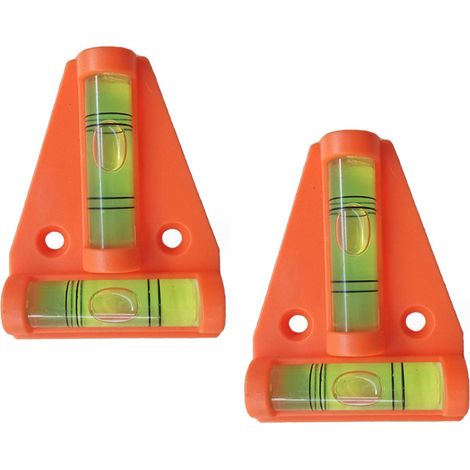 Stück Dreieckige Wasserwaage Mit Magnet, Orange