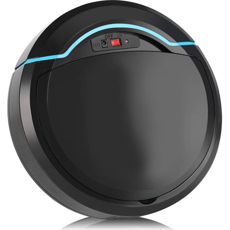 Intelligenter Bodenreinigungsroboter, Wiederaufladbar Per Usb (schwarz)