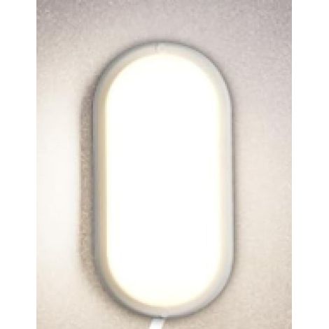 15-w-wandleuchte (1600 Lm) Für Innen Und Außen, 6000 K Led-deckenleuchte, Weiße Leuchte, Schutzart Ip54, Deckenleuchte Für Keller, Flur, Treppenhaus, Garage, Badezimmer