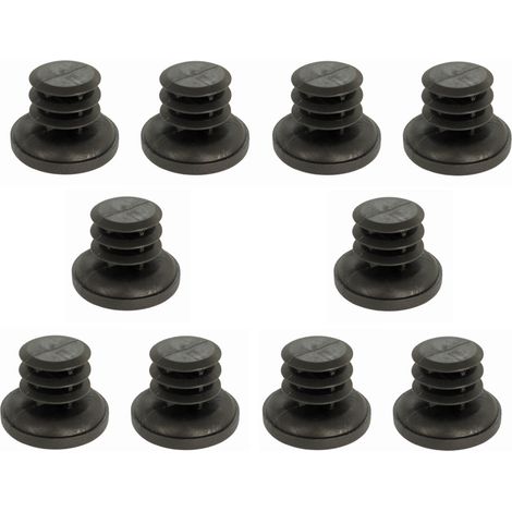 Cyclingcolors – 10er-packung 19–20 Mm Runde Rohrendkappen – Rutschfeste Pads Für Stuhlbeine – Strapazierfähiger Bodenschutz