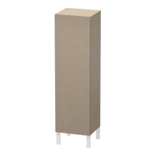 Duravit Halbhochschrank L-Cube 40x36,3x132cm, Tür links, leinen