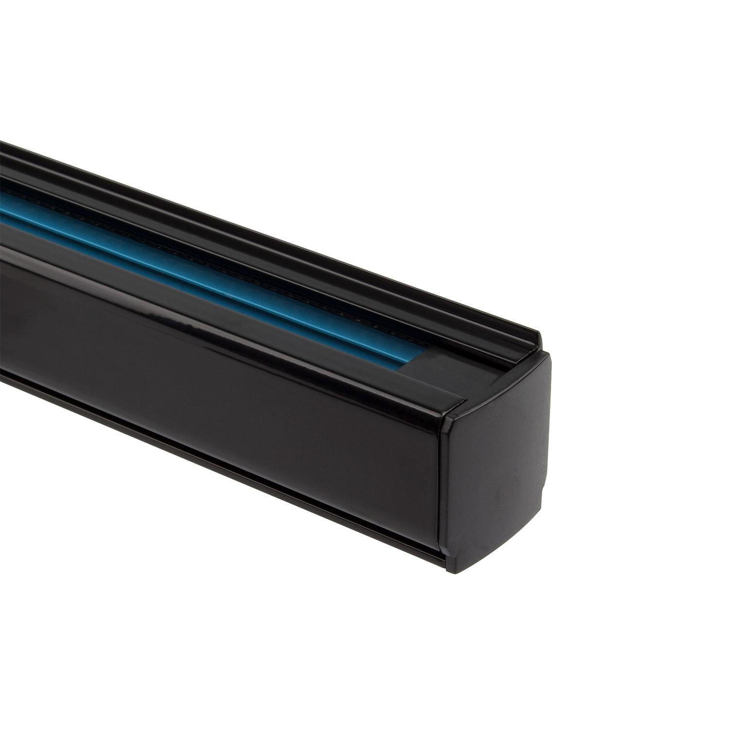 3-phasenstromschiene Aluminium Für Led-strahler 1m Schwarz