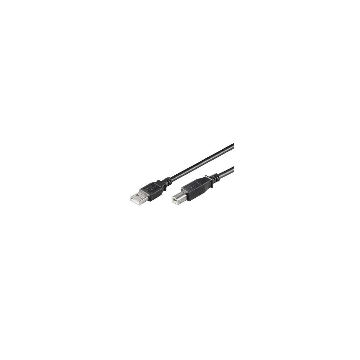 Ewent Ec1004 Usb Kabel Usb 2.0 1,8 M Usb B Usb A Schwarz