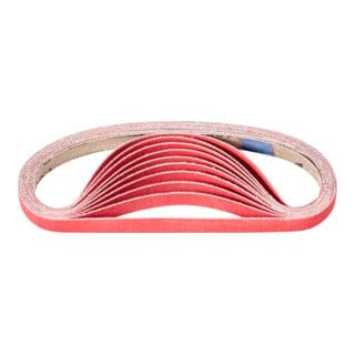PFERD TOOLS Keramikkorn Schleifband BA 13x457 mm CO-COOL120 für Edelstahl-Schliff mit Bandschleifer