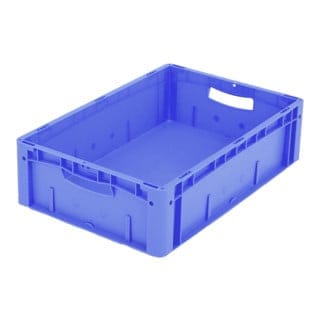 Bito Eurostapelbehälter XL mit Doppelboden / XL 64171D L600xB400xH170 mm, blau