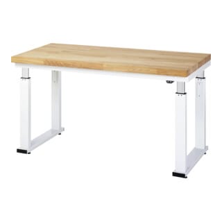 STIER Elektrisch Höhenverstellbare Werkbank Premium BxTxH 1500x700x740-1140 mm