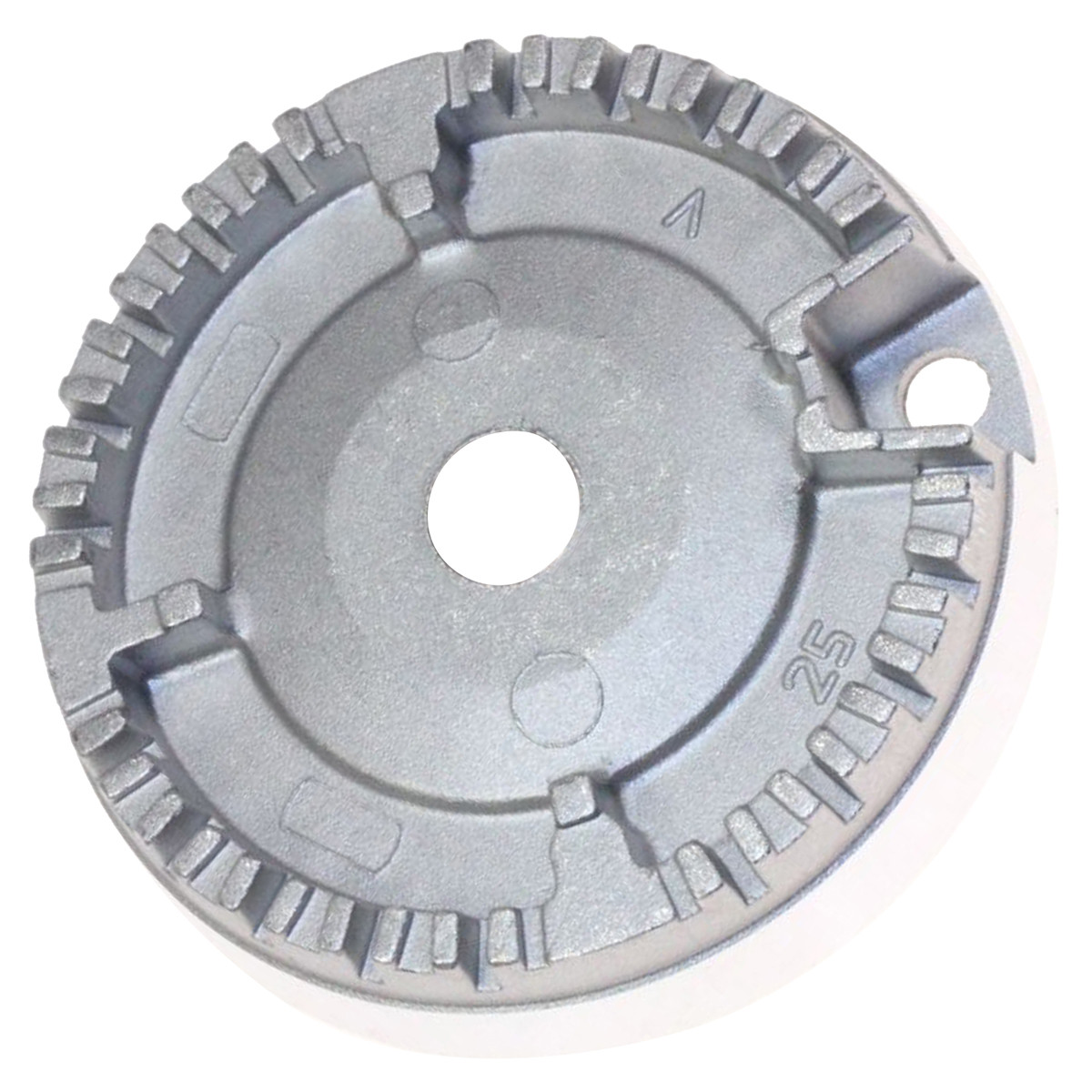 Ersatzteil - Halb-schneller Brenner Original - - Indesit, Ariston Hotpoint, Scholtes, Whirlpool, Brandt, Ignis, Fagor, Bauknecht, Laden, 2i Marchi, Sauter, Ikea, Cannon, Creda