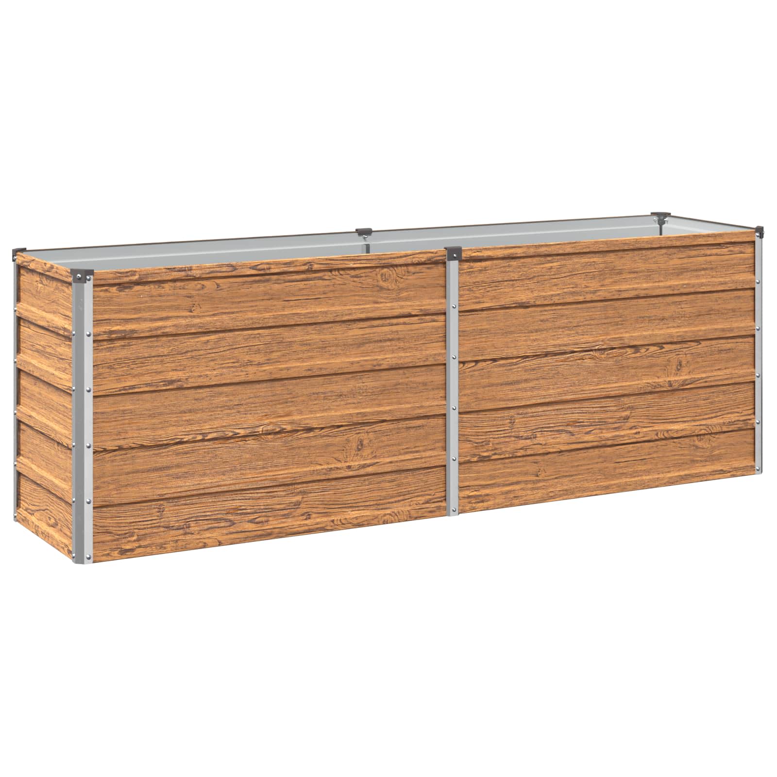 Hochbeet Im Garten Holz Braun 160 X 40 X 55 Cm Vidaxl