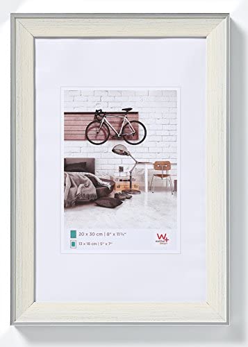 Bilderrahmen Axolia Bohemian Creme 30x40 Cm Silber