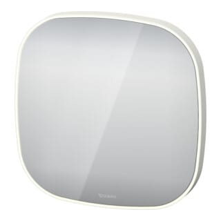 Duravit Lichtspiegel Zencha 50x50x5cm, 20 W, m Spiegel-Hz., LED, we.