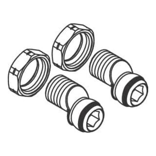 hansgrohe Kugel-S-Anschluss Set Axor Duschkombi