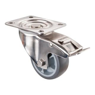 BS Rollen Edelstahl Transportrolle (H120.B43.081)