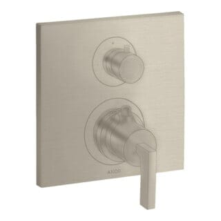 hansgrohe Fertigmontageset Axor Citterio UP-THM, m Absperrventil, Hebel, brush. ni.