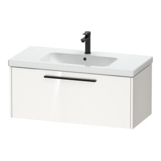 Duravit Waschtischunterschrank D-Code 98,4x40x46cm, 1 Ausz., we. hgl, Gr. sw