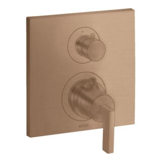 hansgrohe Fertigmontageset Axor Citterio UP-THM, m Absp-vtl, Hebel, brush. r gol