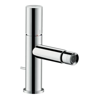 hansgrohe Bidet-Einhebelmischer Axor Uno A 124mm, m Zerogr, Zugst.Abl.Gar., chr