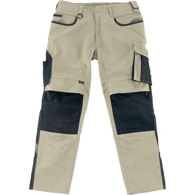Mascot Lemberg Hose Größe 76C48, hellkhaki/schwarz